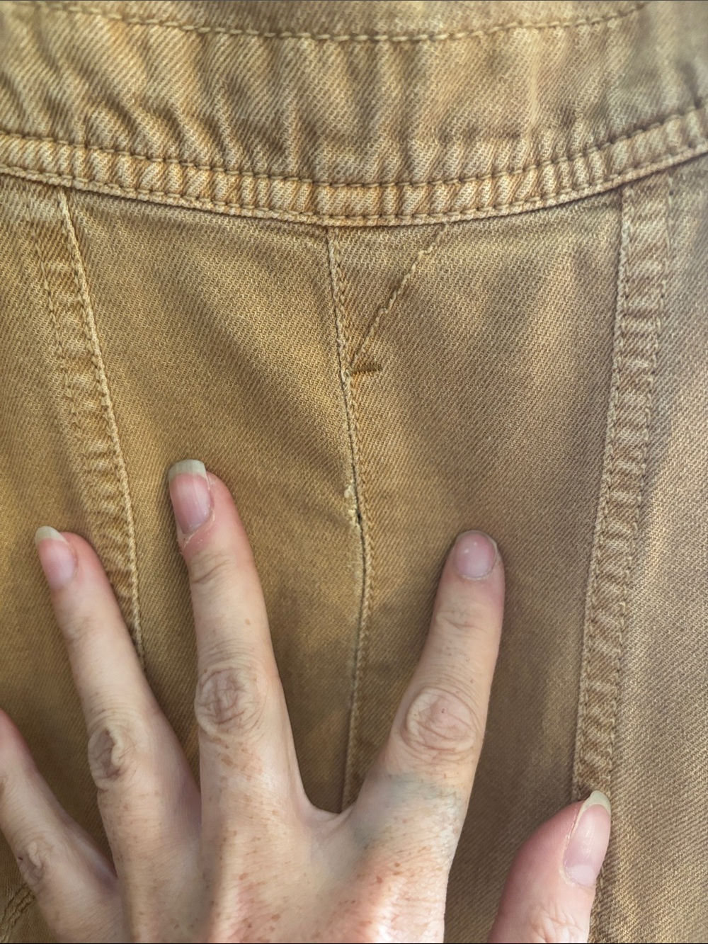 FREE PEOPLE FELIX TAPERED OVERALLS🌾👩🏻🌾*FLAWS - Picture 4 of 9